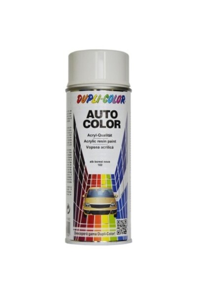 Dupli-Color Vopsea spray auto Dacia White Boreal 350ml Alb