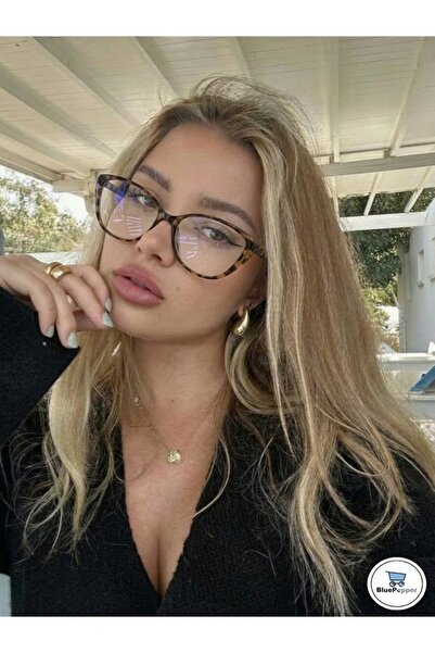 BluePepper Crow |   Cateye Blue Light Filter Screen Glasses Can Replace Optic...