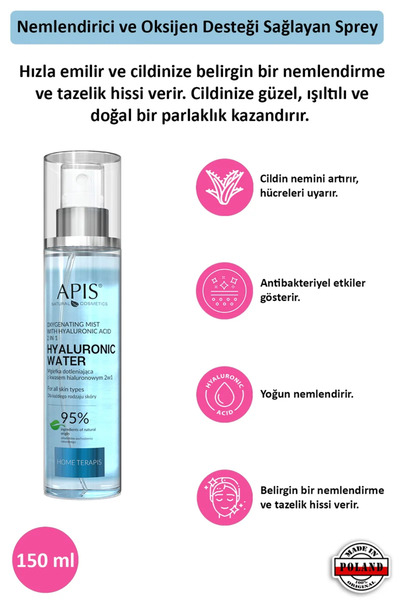 Apis Natural Cosmetics Hyaluronik Asit İçeren Vücut Losyonu - 150 ml