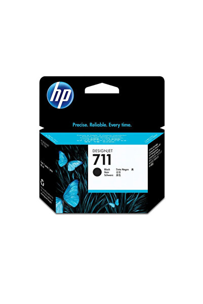 HP CZ129A 711 38 ml Siyah DesignJet Mürekkep Kartuşu