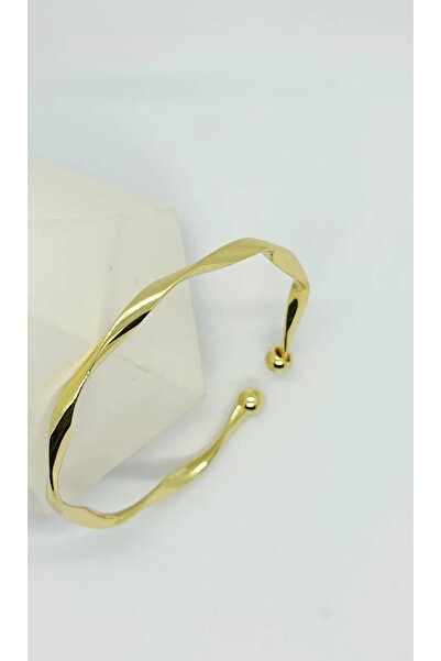 ndjewelry مشبك ذهبي ملتوي