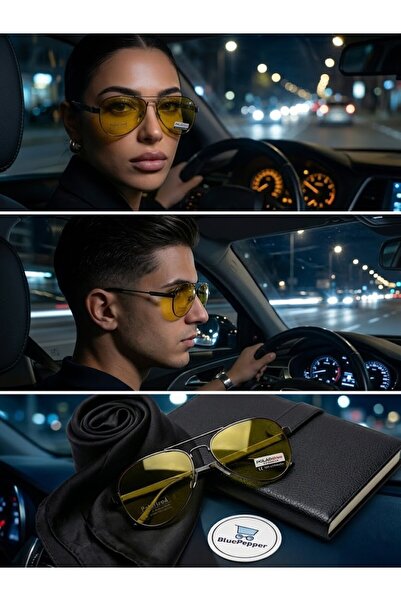 BluePepper نظارات الرؤية الليلية من أنتيفار تساعد على القيادة أثناء استخدام ا...