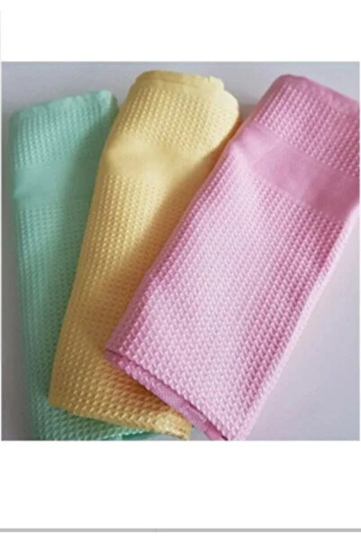 NİVENE Lavetă de curățare din microfibră 3 bucăți multicolore 42 X 68 cm