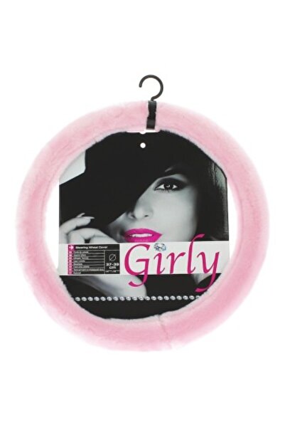 CARPLUS CLEANİNG Husă volan roz din pluș 37-39 cm