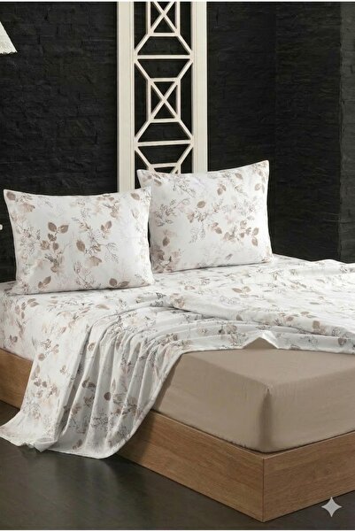 NazeninHome Ranforce bumbac 100% pentru două persoane cearșaf Set de 2 (2 buc...