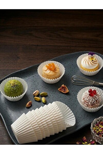 L'Opaline قالب بني كيك شوكولاتة مافن تراف أبيض صغير الحجم 35 × 20 ملم تقريبي ...