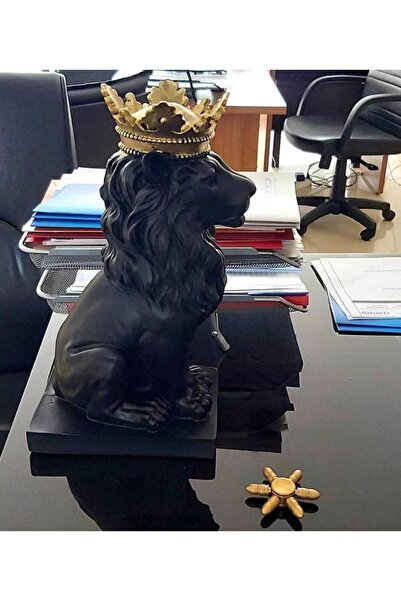 Mirsa Global Aslan Kral Biblo Figürü Siyah
