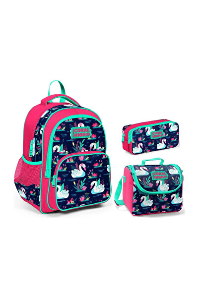 Coral High Дитячий набір шкільних рюкзаків для дівчаток - Лебеді