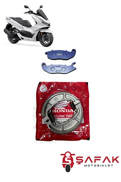 ŞAFAK MOTOSİKLET HONDA PCX 125 ÖN ARKA FREN BALATASI ORJİNAL 2021-2025 UYUMLU