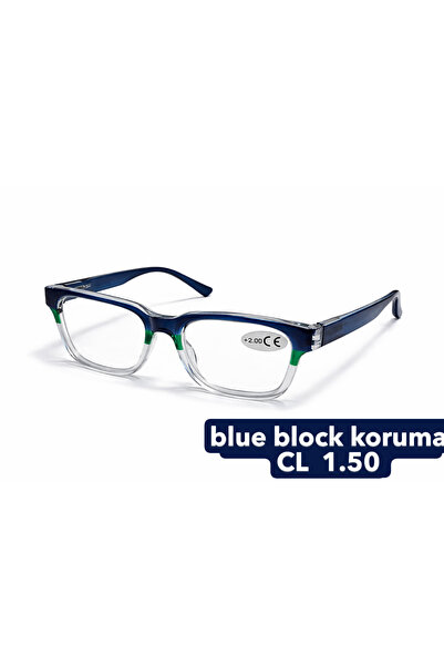 lenzio نظارات قراءة الكتب ذات الإطار العصري ذات الجودة العالية مع حماية من ال...