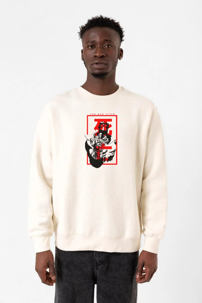 Tshirthane Muška 2ip majica The Mad Titan Thanos Ecru