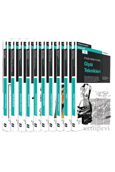 Literatür Yayıncılık Moda Tasarımı Temelleri Seti (10 Kitap Takım)