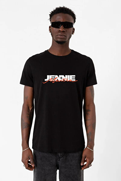 Tshirthane Jennie Mantra crna muška majica