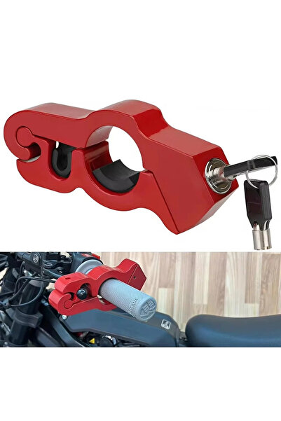 nelerbulurum Motosiklet Scooter Fren Kilidi Elcik Gidon Kilidi Çalınma Önleyi...