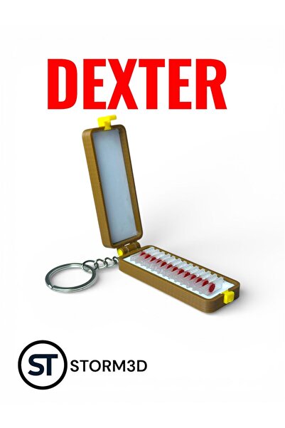 Storm3D Dexter Morgan Slide box anahtarlık/anı kutusu