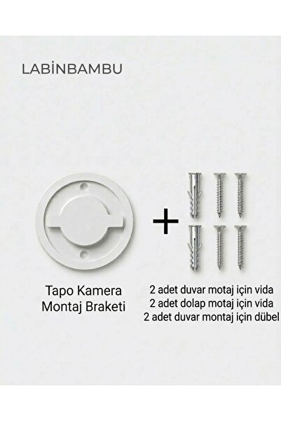 LABİNBAMBU TP -Link TAPO C200 / C210 / C220 / C211 uyumlu Kamera Için Duvar /...