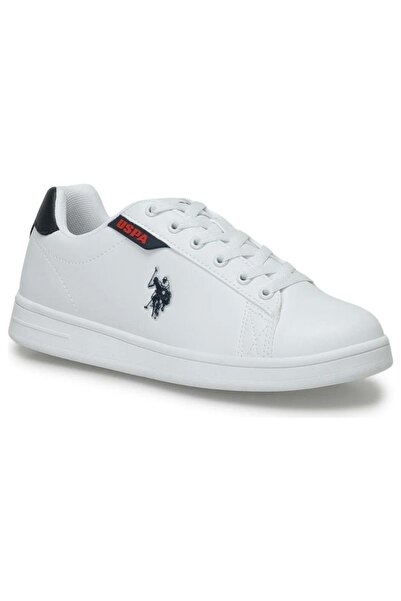 U.S. Polo Assn. Adidași albi pentru copii