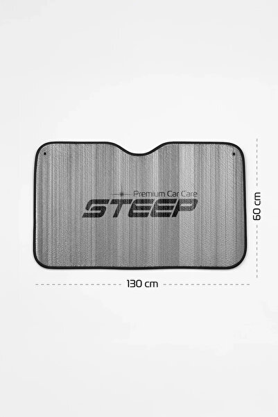 STEEP Güneşlik Universal 130x60 Cm Uzunluk 3mm Kalınlık