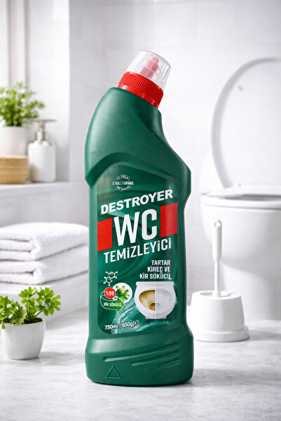 destroyer WC TEMİZLEYİCİ 750 ML %99 KİR SÖKÜCÜ