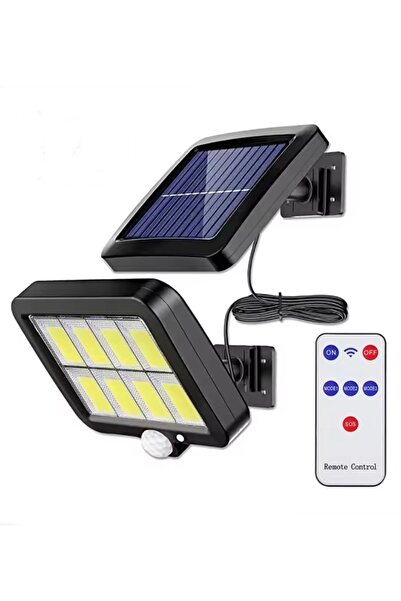 gaman Jx-f108 Led Güneş Enerjili 3 Mod Kumandalı 3.5 Mt Kablolu Kaliteli Sens...