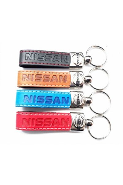 Nissan Breloc din piele albastră