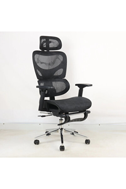 ALTIS كرسي مكتب مريح مع مسند للقدمين | كرسي شبكي بظهر مرتفع مع مساند ذراعين و...