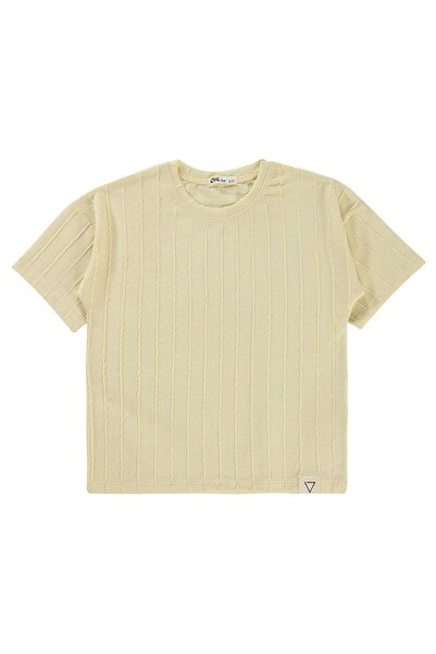 Civil Boys Αγορικό T-Shirt 10-13 Years Stone Χρώμα