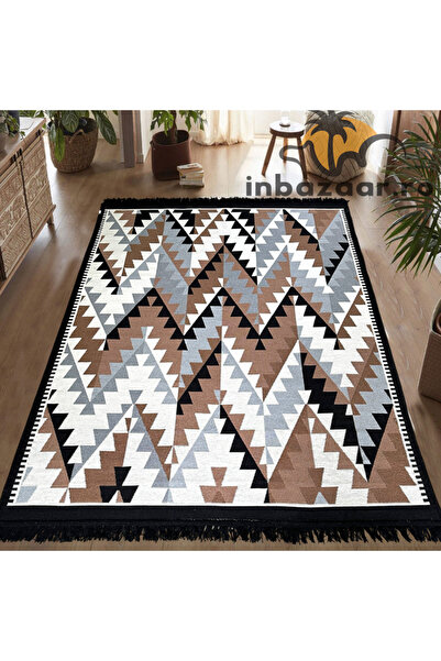 OEM Traditional rustic rug 120x180 cm Black