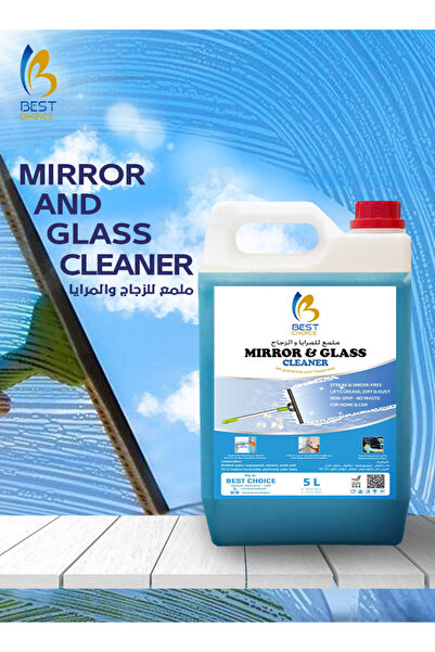 Bestchoice Best Choice Mirror and Glass Cleaner 5L - Streak-Free Shine for Windows, Mirrors, and Glass Surfaces