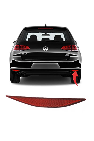 gkl Vw Golf 7 Sağ Tampon Reflektörü 2013-2017 5g0945106