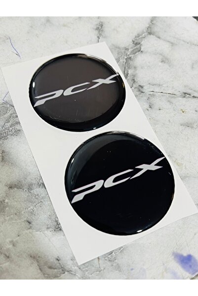 İŞCAN MOTOR Pcx Logo Siyah (5X5 CM) İkili Damla Etiket Sticker