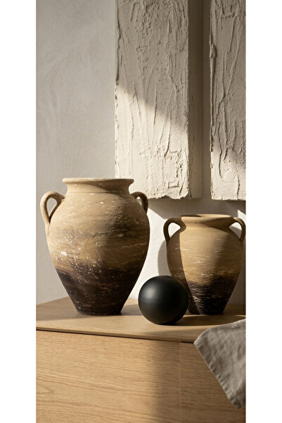 Yalda atelier Olvera Double Vase Set Antique