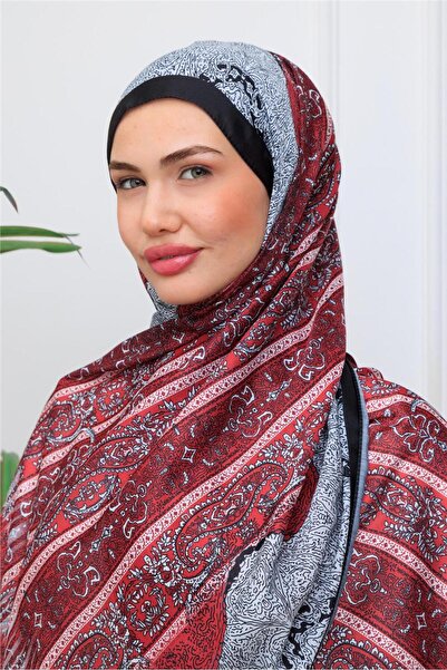 49eyşanipek شال ناعم رقمي أنيق بنقشة بيزلي منقوش