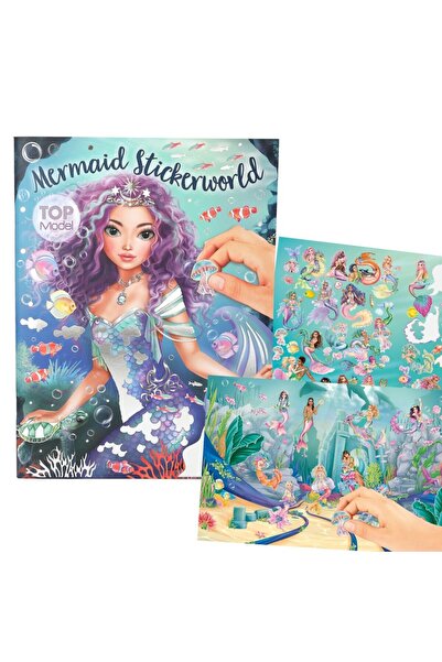 Top Model Metallic Stickerworld Mermaid