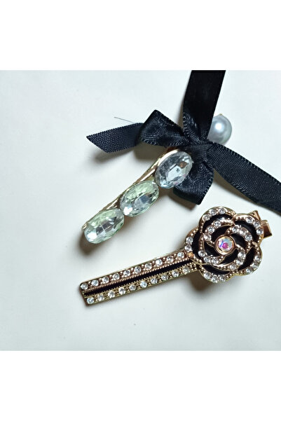 Mimoza Accessories Set of 2 Latch Hair Clips – Stylish Design Hair Clips with...