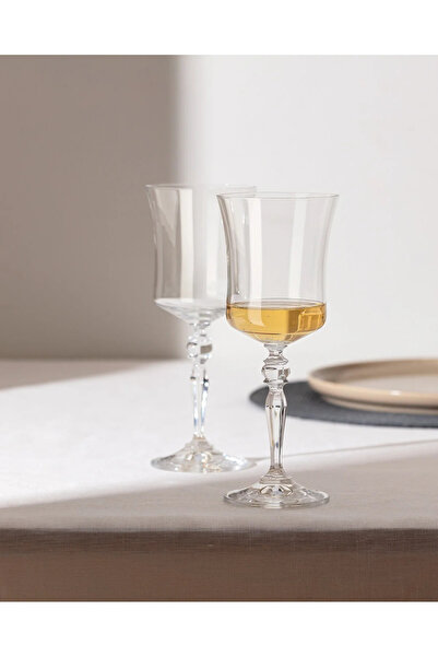 Madame Coco Grace 4'lü Kristal Şarap Kadehi Seti - 300ML