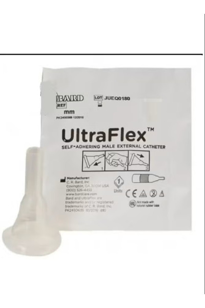 Ultraflex عبوة واقي ذكري ألترا فليكس ذاتي اللصق، 30 قطعة، مقاس 32 مم