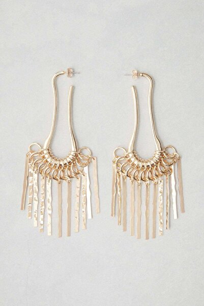 H&M Fringed dangle earrings