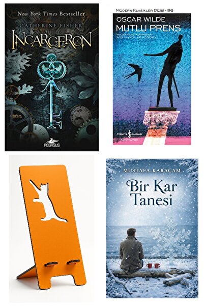 TÜRKİYE İŞ BANKASI KÜLTÜR YAYINLARI Incarceron - Kolektif + Mutlu Prens + Tel...