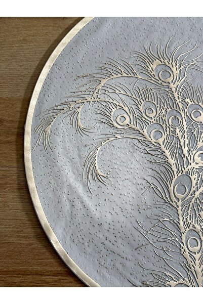 DsHome Dekoratif Leke Tutmaz 6’lı Supla Amerikan Servis Sunum Seti 38cm