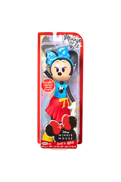 Disney Κούκλα - Minnie Mouse Γλυκιά και Στυλάτη, 24 εκ.