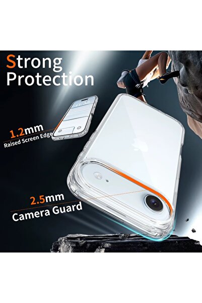 Generic Anti-Scratch Clear Phone Case for iPhone 17 Air Case Transparent Mobile