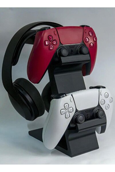FEİN TASARIM Modern 3D Printing Ps5 Joystick and Headphone Stand