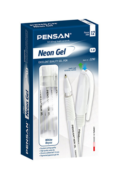 Pensan BEYAZ JEL KALEM 1.0 MM.