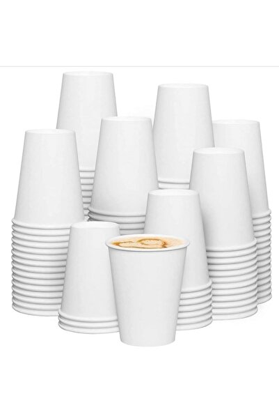 Generics Paper Cup WHITE 8oz Heavy Duty 1000 pieces in Carton