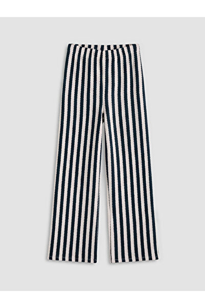 LC Waikiki Wide-Legged Girls' Pants with Waist Cord for Style Seekers from Uz...