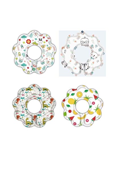 Fun Moment Disposable Cotton Baby Bib, Waterproof, 20-Pack