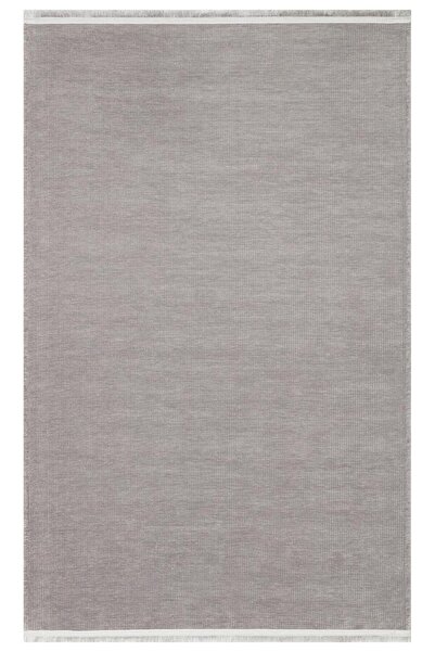 Eko Halı LIZA KILIM LIZ 01 GREY Hav Toz Vermez Kaymaz Tabanlı Yıkanabilir Düz...