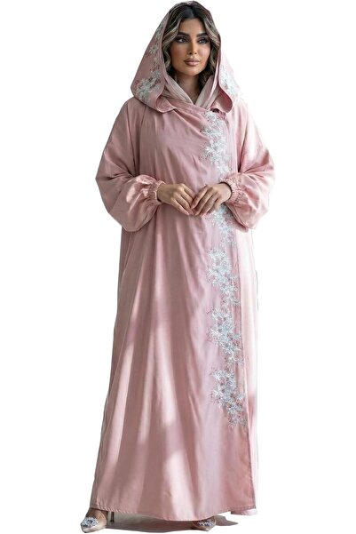 Generic Embroidered Prayer Dress with Flowers