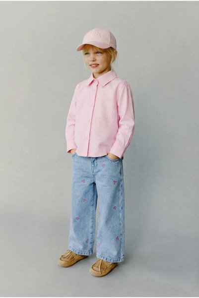 dundee kids Kız Çocuk Fiyonk Nakışlı Bayramlık Jean